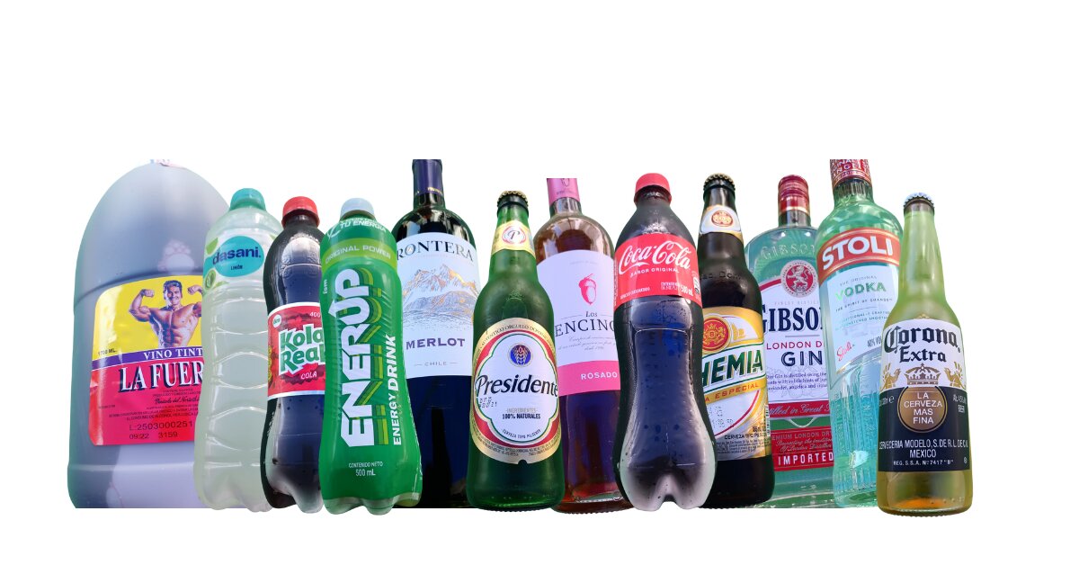 Getränke im Colmado Blu