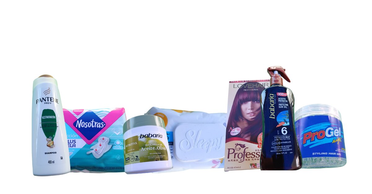 Hygieneartikel im Colmado Blu