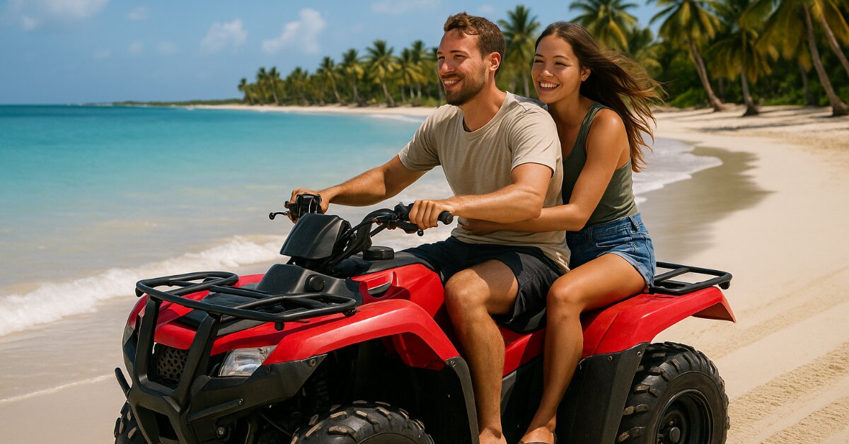 Vive la aventura en la playa de Boca Chica: Tour en quad